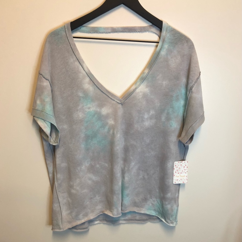 NWT Free People All Mine Tie Dye Top